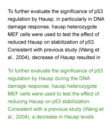 Scientific Editing Sample - Before and After